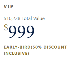 BGC HOUSTON VIP TIER TICKET